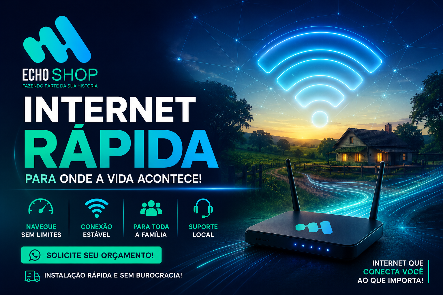 Internet Rural 100 GIGA